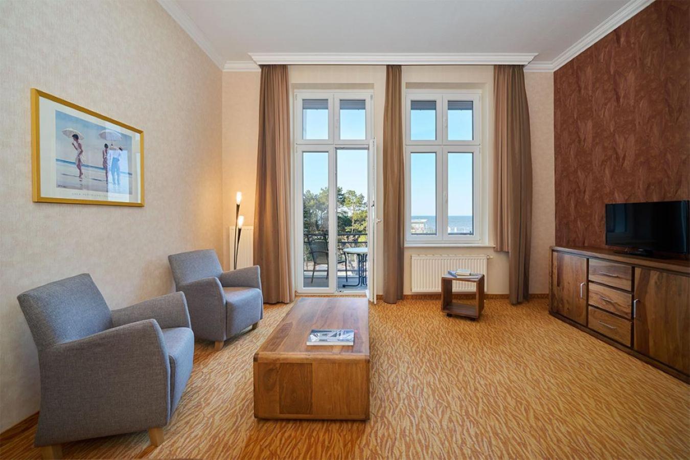 Strand- Und Wellnesshotel Preussenhof Zinnowitz Eksteriør billede